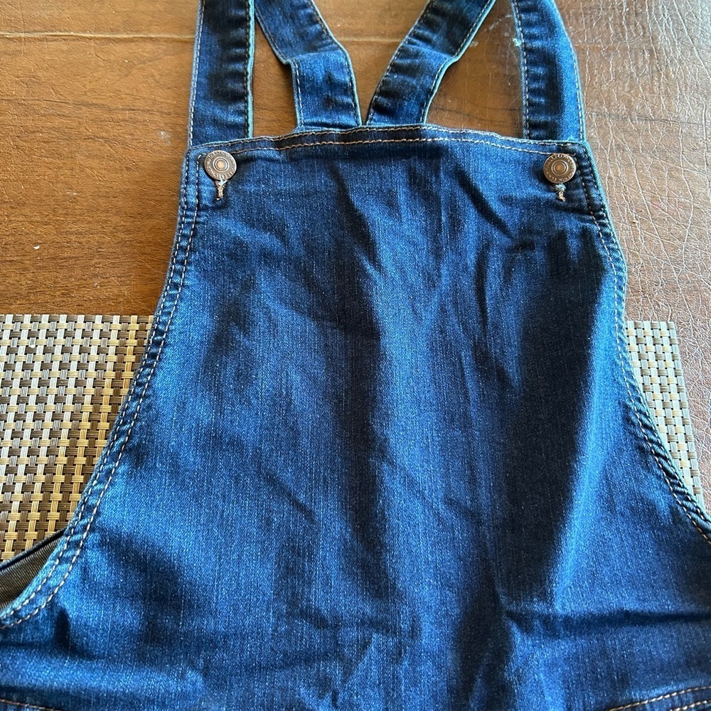 Wallflower Overalls /NWT/ Women's Blue Denim Wide Leg Pants / Large
